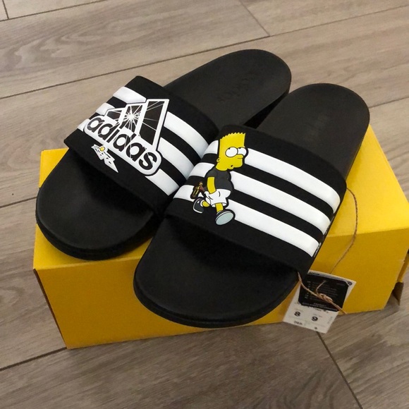 Adidas X The Simpsons Slides - Picture 2 of 5